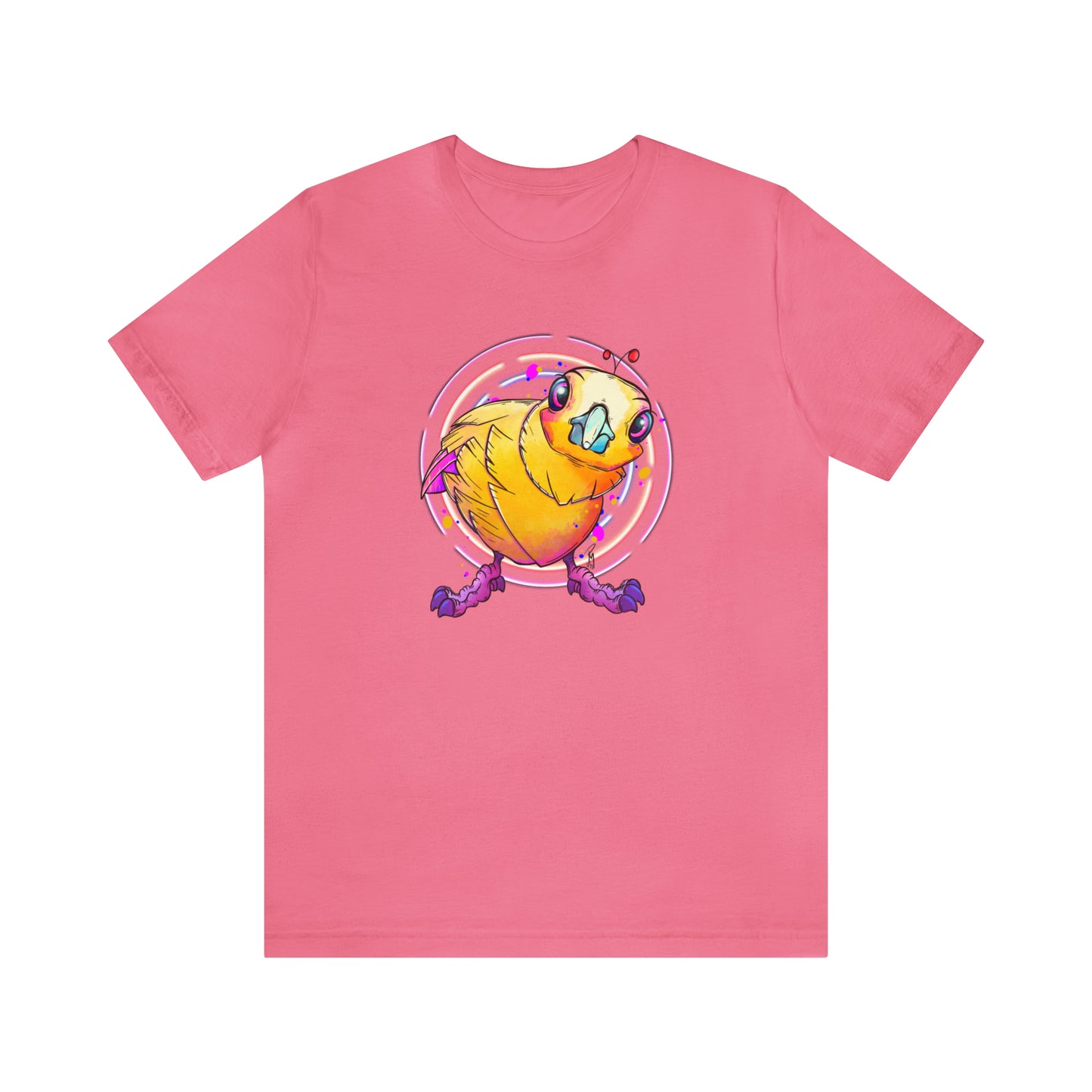 Birb Jersey Short Sleeve Tee T-Shirt Printify Charity Pink S 