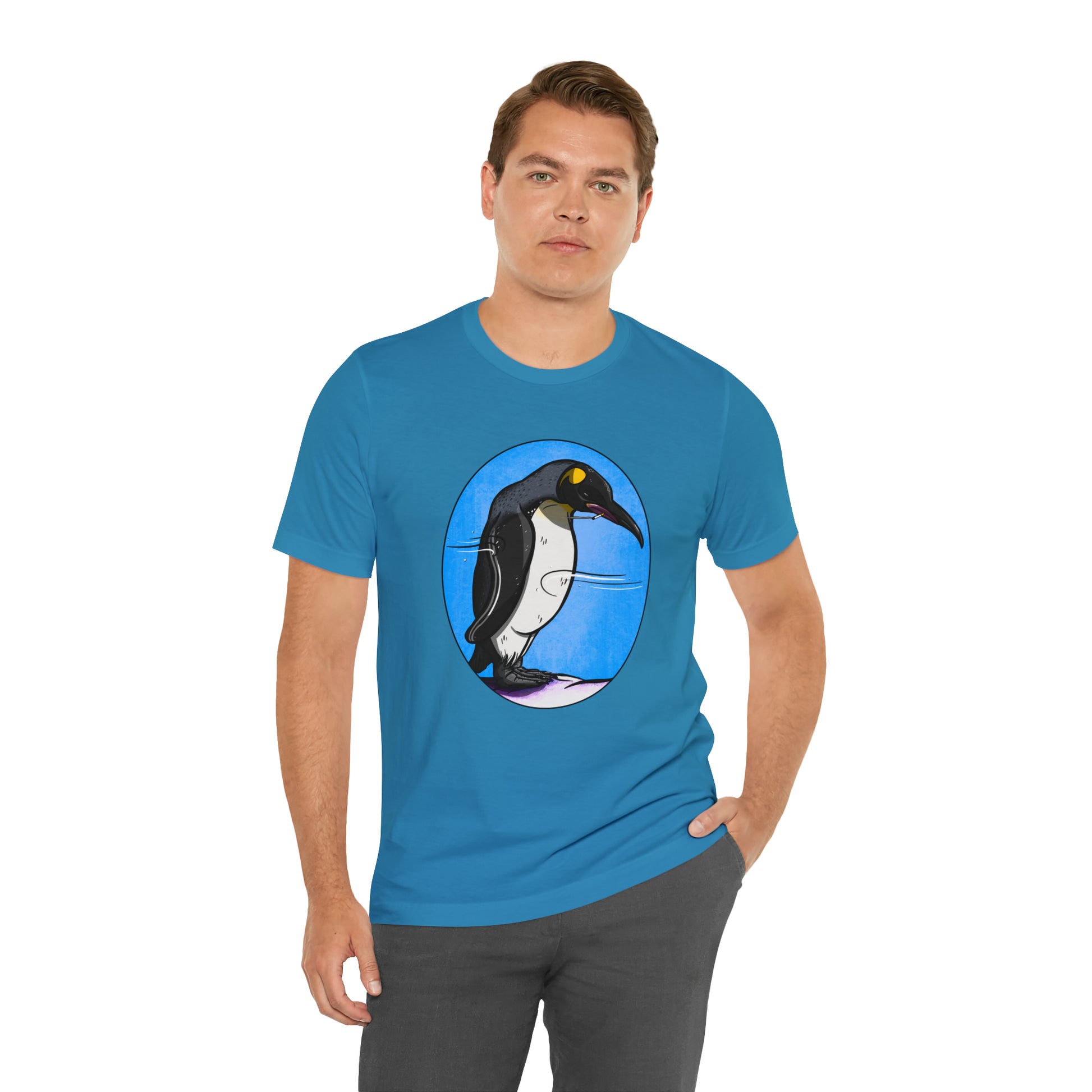 Nihilistic Penguin Jersey Short Sleeve Tee T-Shirt Printify   