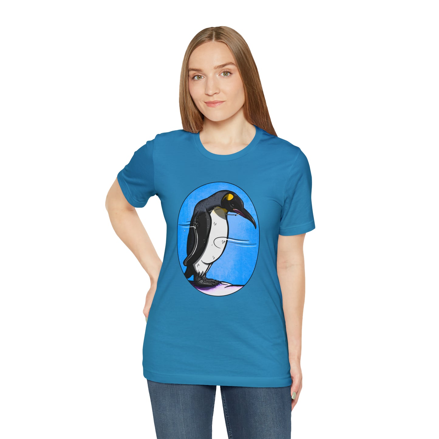 Nihilistic Penguin Jersey Short Sleeve Tee T-Shirt Printify   