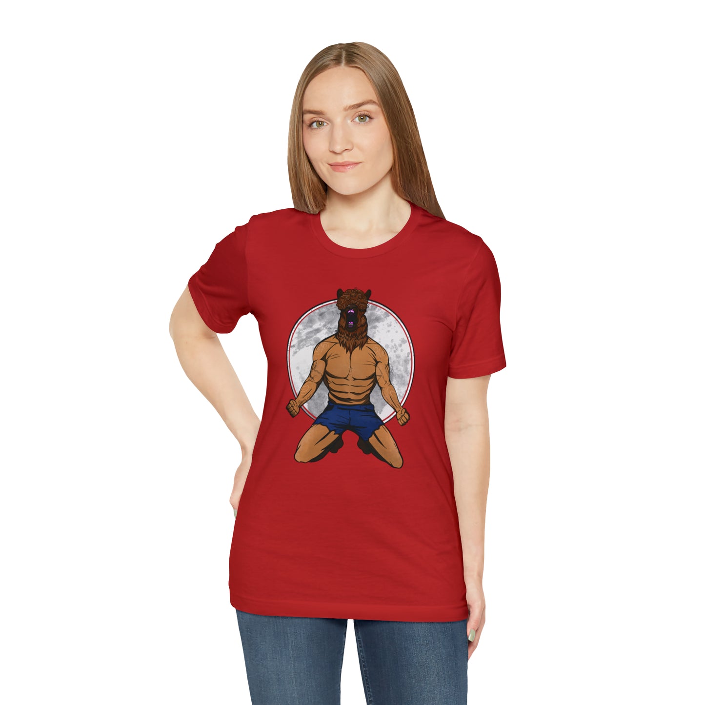 Team Jacob Jersey Short Sleeve Tee T-Shirt Printify Red S 