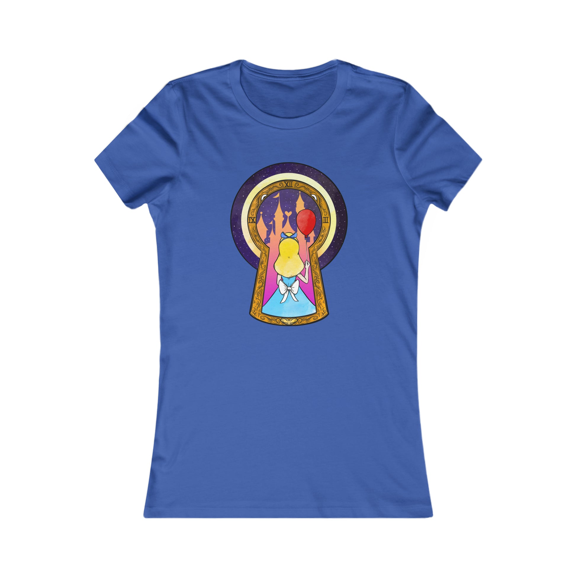 Alice Women's Tee T-Shirt Printify S True Royal 