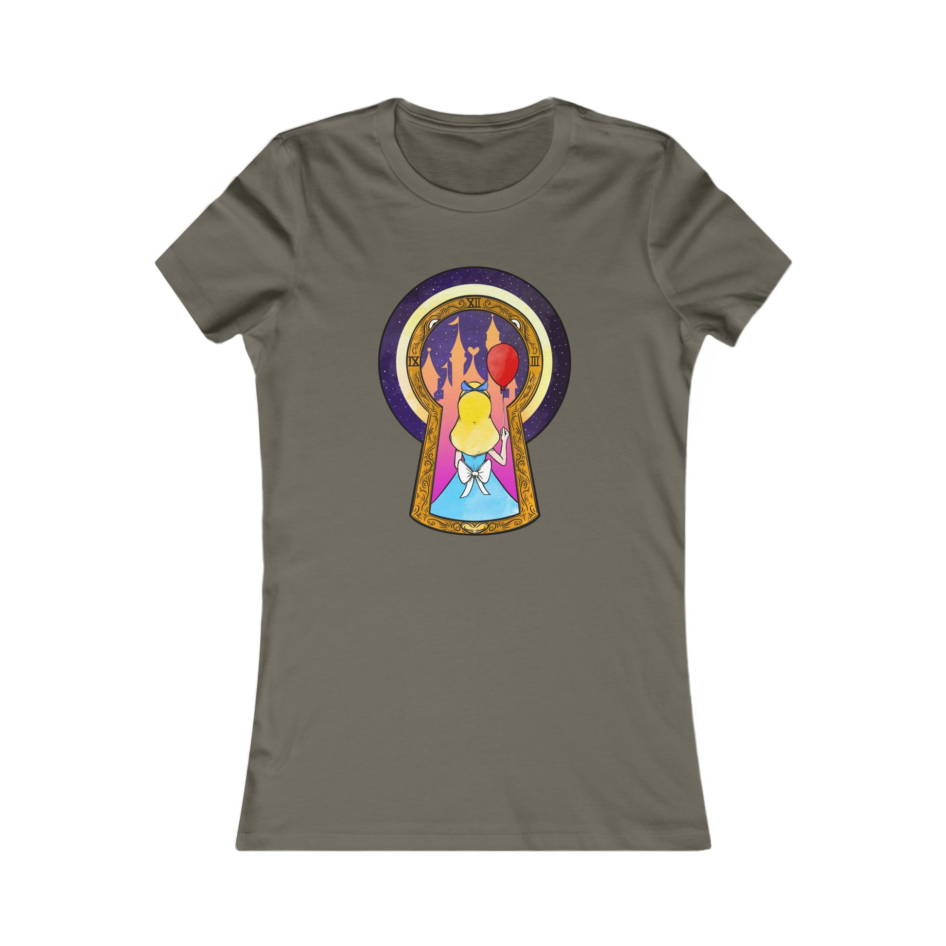 Alice Women's Tee T-Shirt Printify L Army 